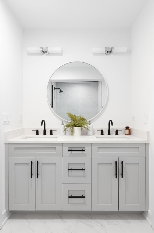 Vanity with Under-Mount Lighting